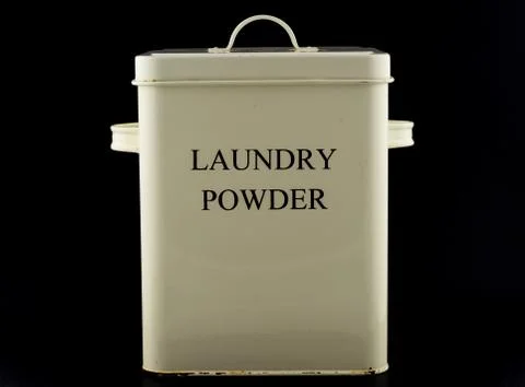 Laundry Powder Can Stock Photos