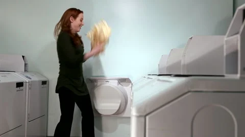 Laundry Room Antics 動画素材 1105590