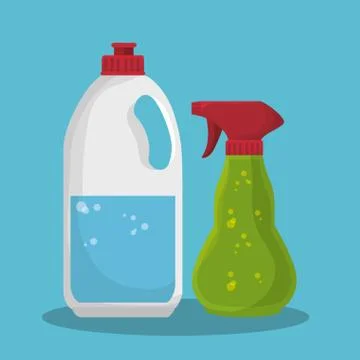 Laundry room flat icons 스톡 일러스트