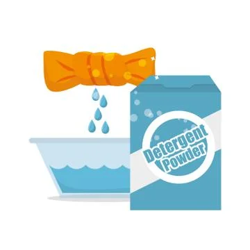 Laundry room flat icons 스톡 일러스트
