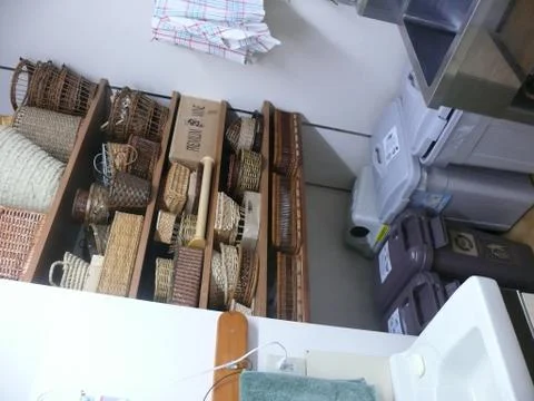 Laundry room 库存照片