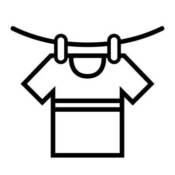 Laundry service icon. Vector illustrations for web and app. Stock Illustration