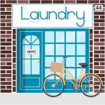 Laundry service Stock Illustration