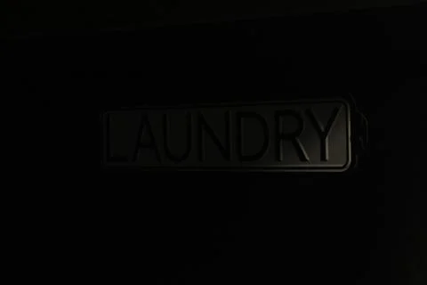 Laundry Sign Stock Photos