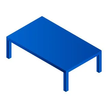 Laundry table icon, isometric style Illustrazione stock