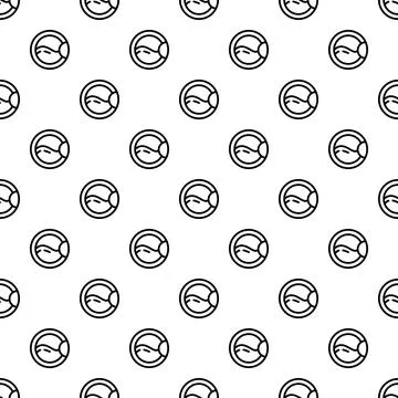 Laundry washing machine drum cycle seamless pattern Stock-Illustration
