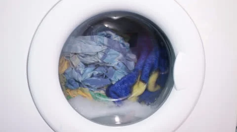 Laundry Washing Machine Video stock 25863228