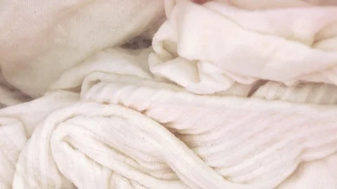 Laundry in the washing machine 스톡 동영상 74496589