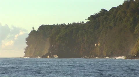 Laupahoehoe Point Stock Footage 32203553