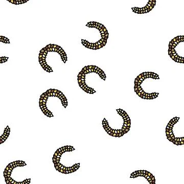 Laurel wreath ancient rome vector seamless pattern Stock Illustration