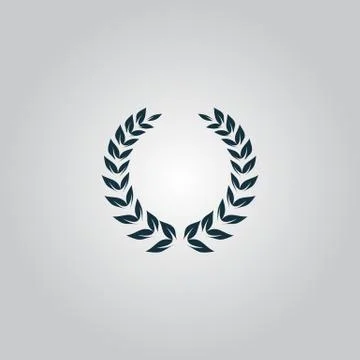 Laurel wreath icon Stock Illustration