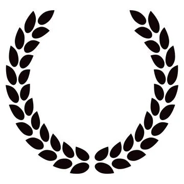 Laurel wreath icon Stock Illustration
