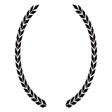 Laurel wreath icon. Simple Stock Illustration
