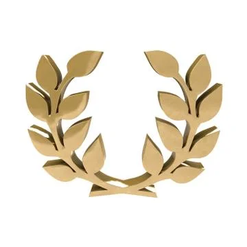 Laurel wreath Stock Illustration