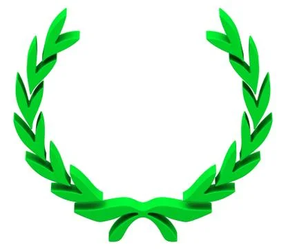 Laurel wreath Stock Illustration