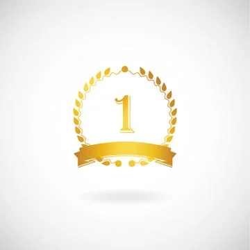 Laurel wreath Stock Illustration