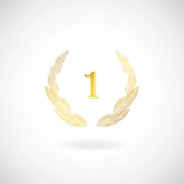 Laurel wreath Stock Illustration