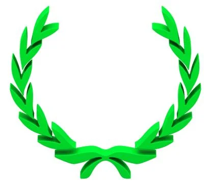 Laurel wreath Stock Illustration