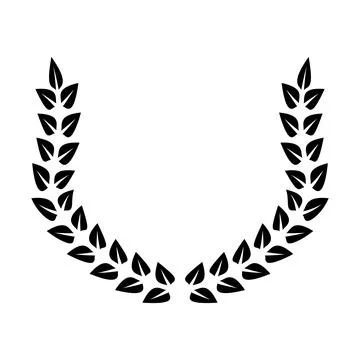 Laurel wreath Stock Illustration