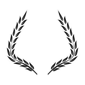 Laurel wreath Stock Illustration