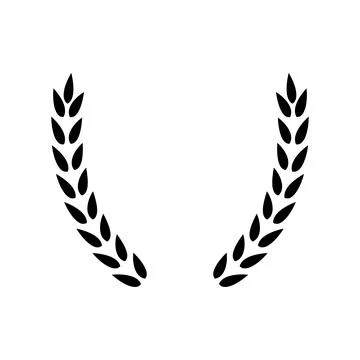 Laurel wreath Stock Illustration