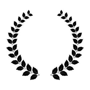 Laurel wreath Stock Illustration