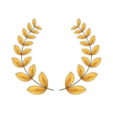 Laurel Wreath illustration Stock Illustration