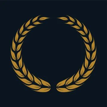 Laurel Wreath Set Stock-Illustration
