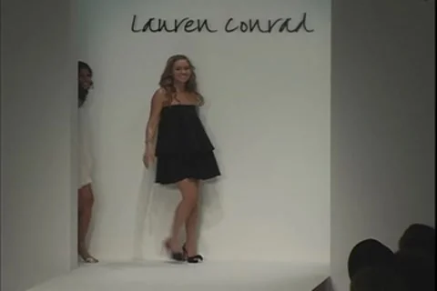 Lauren Conrad on Runway Stock Footage 7512571