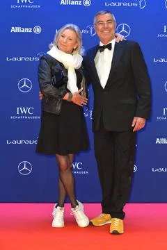 Laureus World Sports Awards - Berlin Sabine Christiansen (German televisio... Stock Photos
