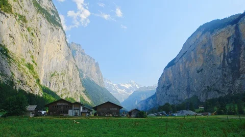 Lauterbrunnen Valley Stock-Footage 98428448