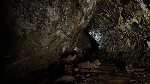 Lava Bed Tubes Stock Footage 246080129