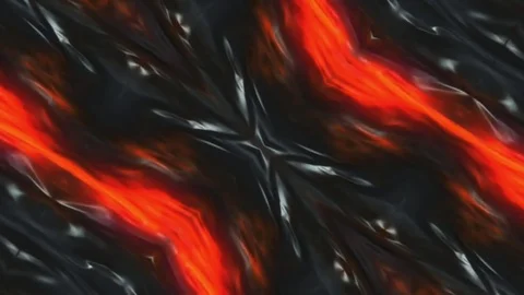 Lava Black Background Kaleida Video stock 72779289