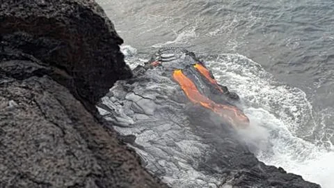 Lava cone Stock Photos