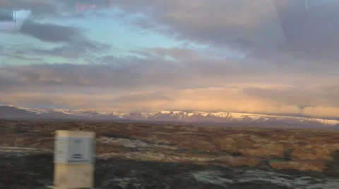 Lava fields Iceland Vidéo 25908884