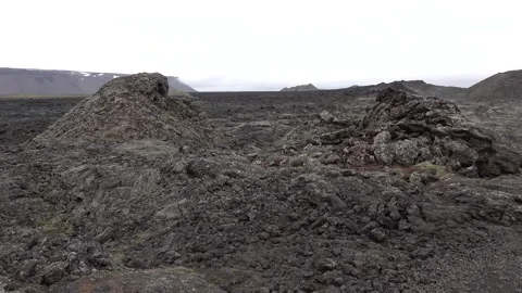 Lava flow 2 Stock Footage 136615457