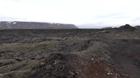 Lava flow 3 Stock Footage 136615549