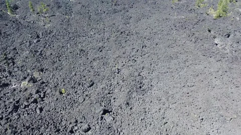 Lava Flow in Central Oregon. Vidéo 318890152