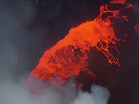 Lava Flow Stock-Footage 22242796