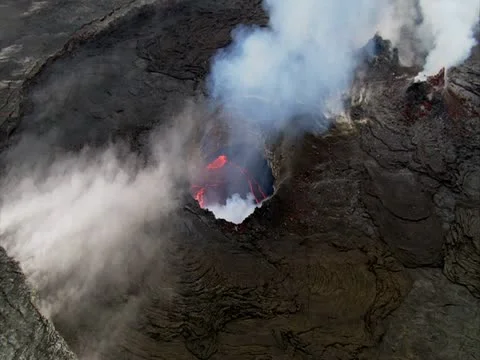 Lava Flow Video stock 22242798