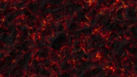 Lava Flow Heat Wave Background 4K Loop Stock Footage 296199159
