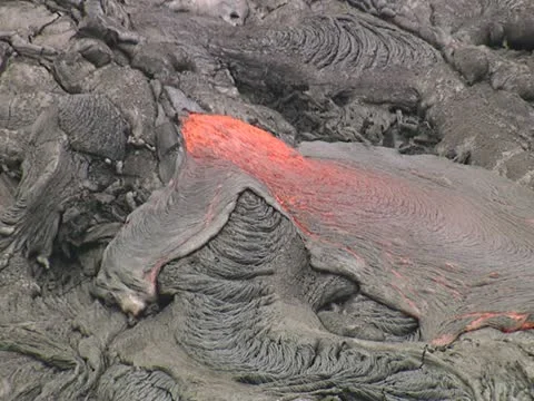 Lava Flow on Mauna Loa 스톡 동영상 22243171
