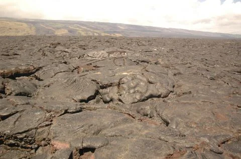 Lava flow Foto stock