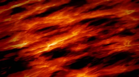 Lava Flow to the Side Stock Footage 42685118
