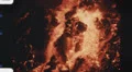 Lava flow. (Vintage 1970’s 16mm film footage). HD Footage