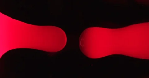 Lava Lamp 4K Fast Red Stock Footage 71006076