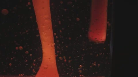 Lava Lamp Abstract Liquids In Motion Variation Nine Stock Footage 60690592