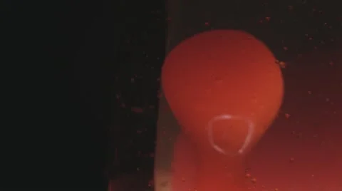 Lava Lamp Abstract Liquids In Motion Variation Fourteen Stock Footage 60692809