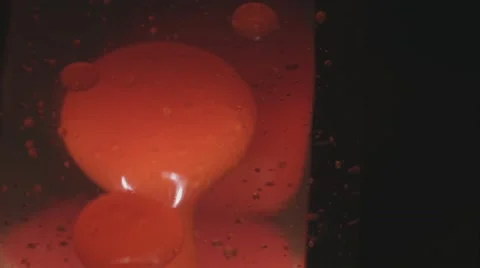 Lava Lamp Abstract Liquids In Motion Variation Twenty Two Stock Footage 60692982