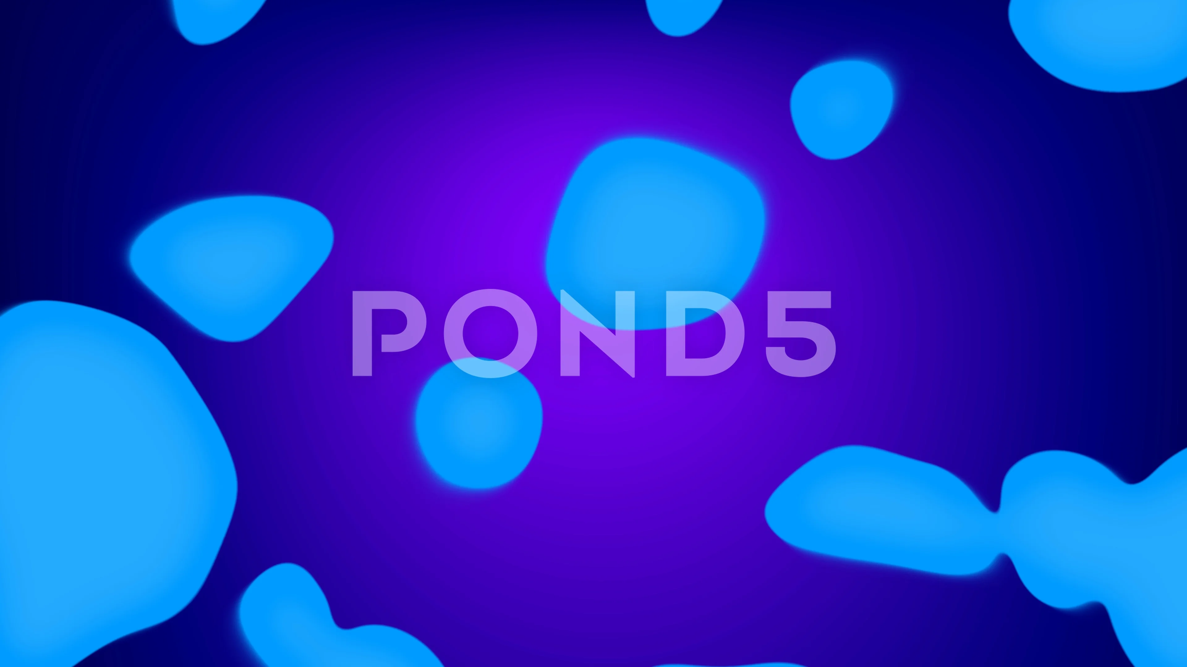 Lava Lamp Animation Blue and Purple | Stock Video | Pond5